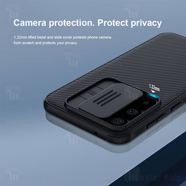 قاب محافظ نیلکین سامسونگ Samsung Galaxy S23 FE Nillkin CamShield Pro Case دارای محافظ دوربین